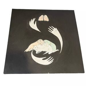 Purity Ring Shrines- Limited Ed. Blue/Turquoise Marbled LP Vinyl UK Pressing